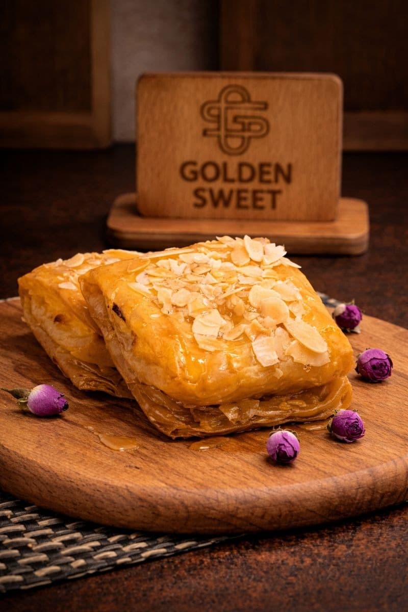 Mjabna made with cornstarch and Natural honey