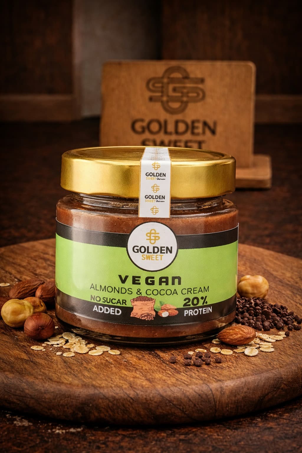 Dark Chocolate Spread No Gluten (Almond)