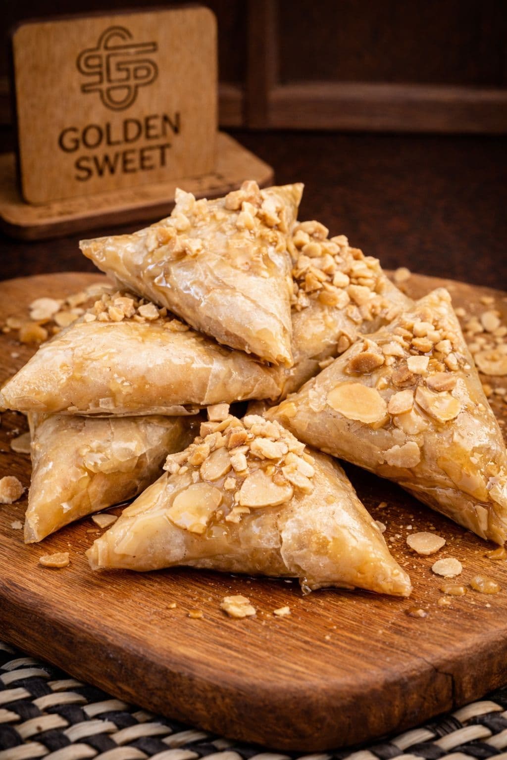 Mini Diet Almond Briouates (No Hydrogenated Oils, No White Flour)